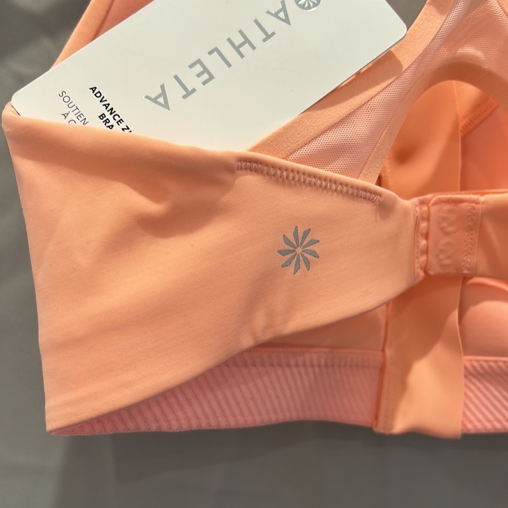 Athleta Advance Zip Front Bra, Size 32 C - Picture 5 of 15